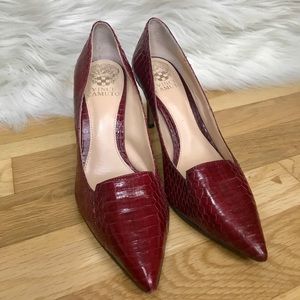 Vince Camuto Red Heels